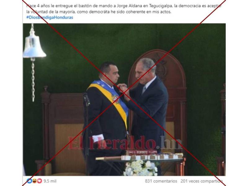 Captura de pantalla a una publicación de Facebook hecha el 12 de diciembre de 2025.