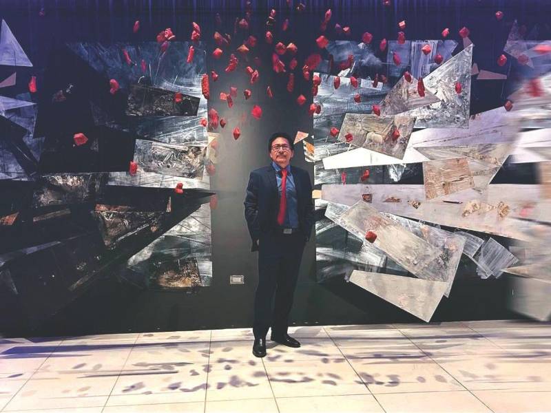 En 2025 el artista inauguró en el Banco Central de Honduras su exposición abstracta “Transmutante”.