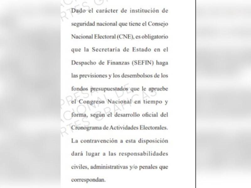 Captura de pantalla al artículo 22 de la Ley Electoral.