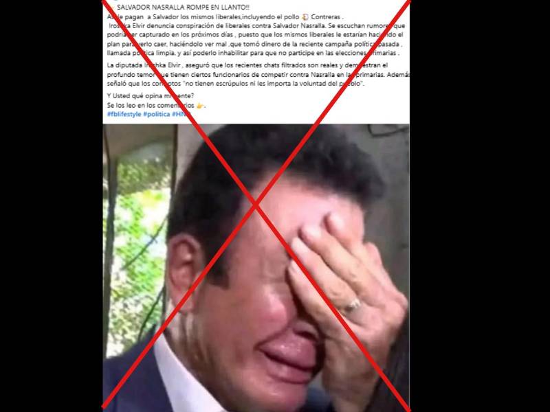 Captura de pantalla hecha a una publicacion de Facebook el 18 de septiembre de 2026
