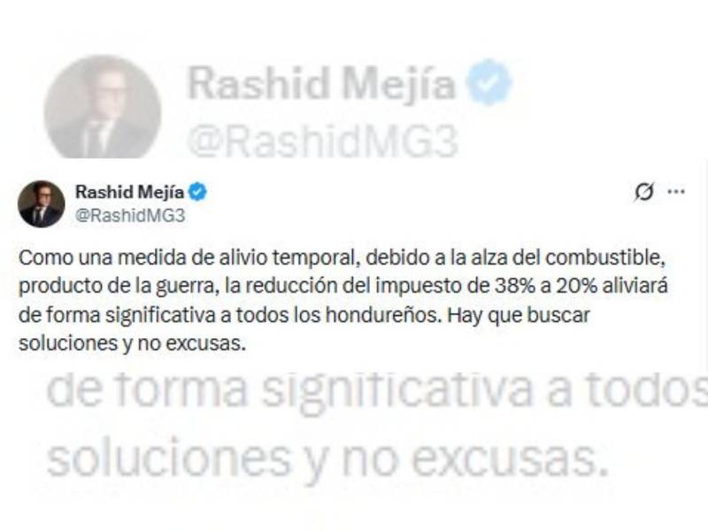 El anuncio surge en un contexto de aumentos en los derivados del petróleo, lo que ha generado preocupación por su impacto en el costo de vida.