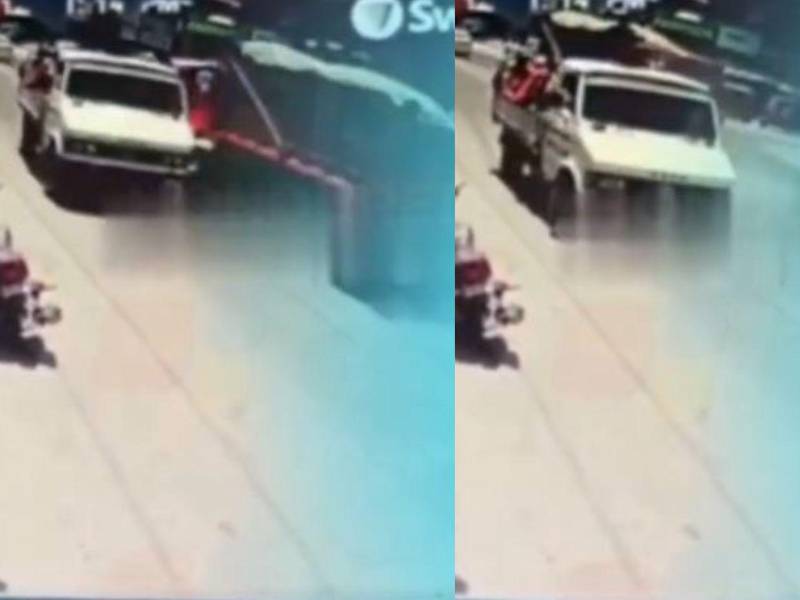 Video: Revelan cómo volqueta causó el accidente en Villa Nueva donde hubo muertos y heridos