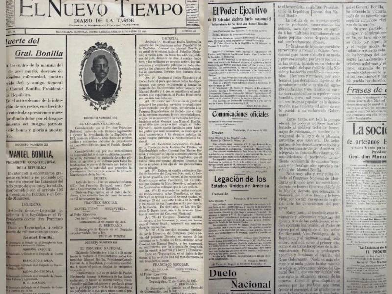 1913: Muerte del fundador del Partido Nacional “golpeó” a Froylán Turcios