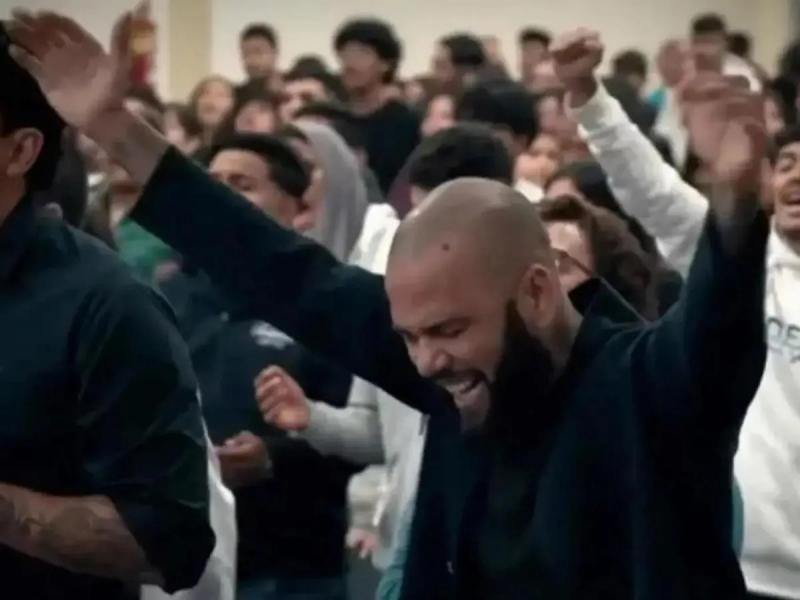 Dani Alves estuvo en prisión y hace sorprendente revelación al convertirse en discípulo de Cristo