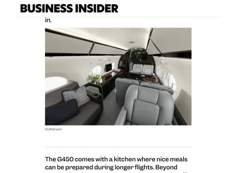 Captura de pantalla a un publicacion de Business Insider.