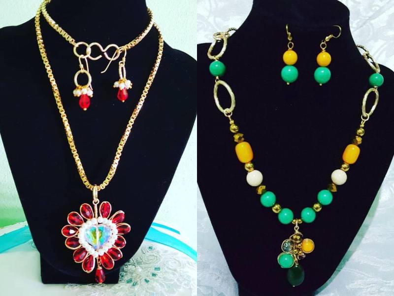 En D´SAM puedes encontrar conjuntos de joyas hermosos.