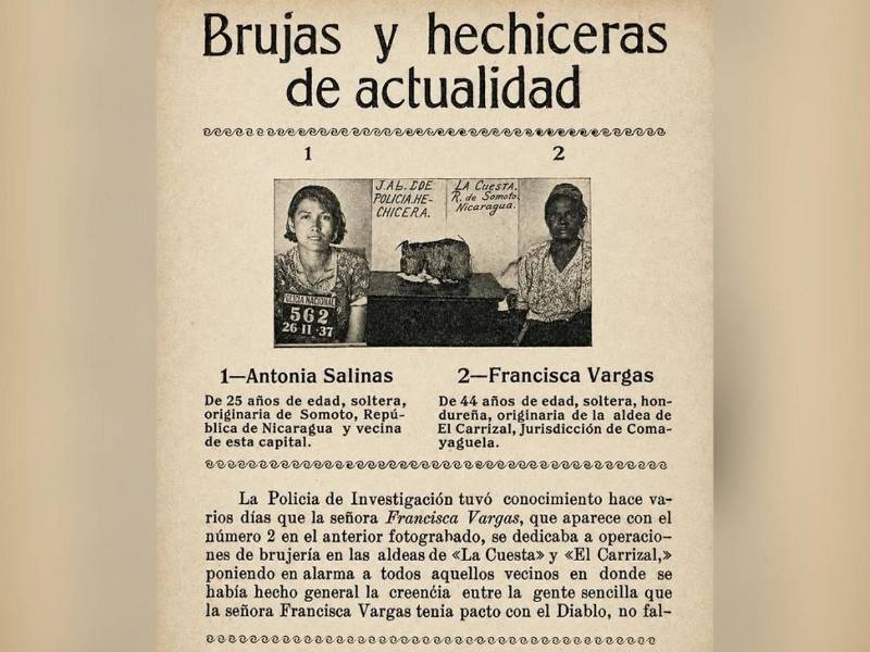 Francisca Vargas fue señalada en 1938 por habitantes de El Carrizal y La Cuesta de practicar brujería y tener, según las creencias populares, un supuesto pacto con el Diablo.