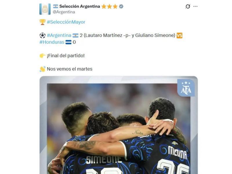 Señalan el culpable en el Honduras ante Argentina y lo que dicen del equipo de Molina