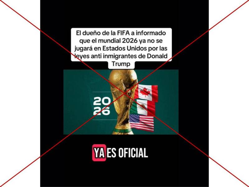 Captura de pantalla a una publicación de TikTok hecha el 6 de junio de 2025.