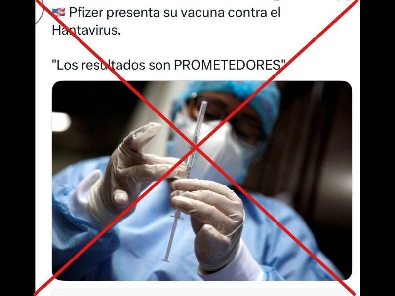 Captura de pantalla a una publicación de Facebook hecha el 8 de mayo de 2026