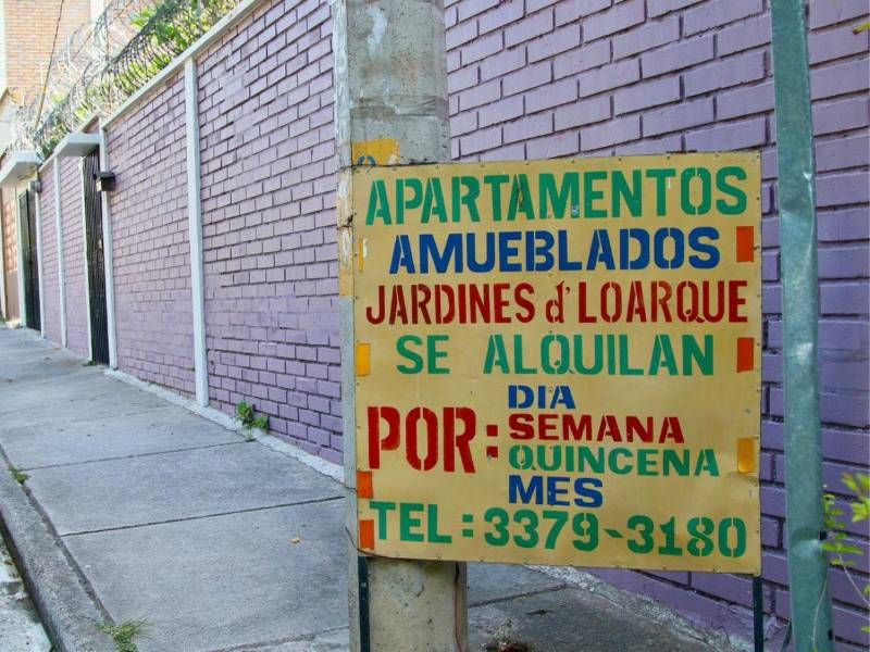 En la zona urbana, especialmente en el Distrito Central y San Pedro Sula es donde hay más viviendas alquiladas, según los datos del INE.