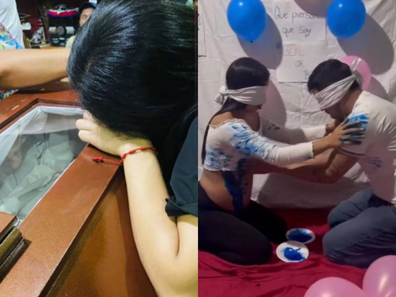 Ambos estaban ansiosos por la llegada de su primer bebé: un varón. Un video en redes sociales de la revelación de sexo muestra la emoción en sus rostros, sin imaginarse que momentos después Yorvin Guerra perdería la vida en un trágico accidente. Este fue el mensaje de su pareja: