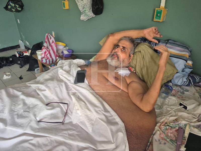 Nasser Hilsaca perdió la vida en el Hospital General Atlántida, en la ciudad de La Ceiba.