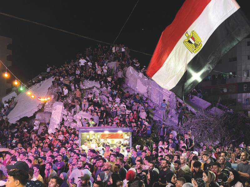 Deportes. La ciudad de Gaza vivió el juego entre las selecciones de Egipto-Argentina (2-3) como si la que se jugaba pasar a cuartos de final en el Mundial de fútbol fuera la propia selección palestina. “Somos el mismo país”.