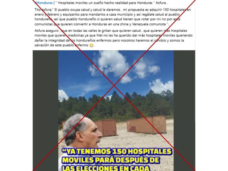 Captura de pantalla a una publicación de Facebook hecha el 18 de septiembre de 2025.