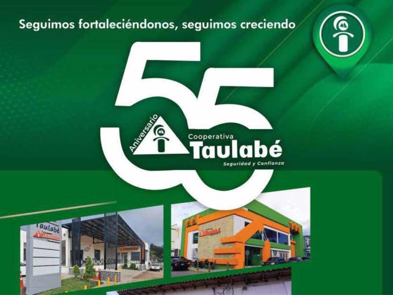 La Cooperativa de Ahorro y Crédito Taulabé celebra 55 años de servicio con un firme compromiso hacia la inclusión financiera y el desarrollo social