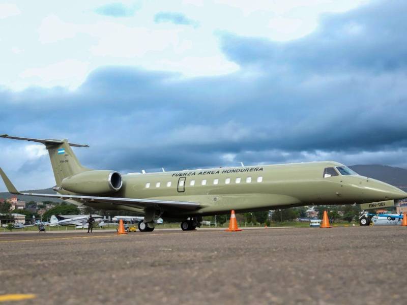 El avión presidencial comprado en el gobierno de Juan Orlando Hernández fue adquirido por una empresa de México.