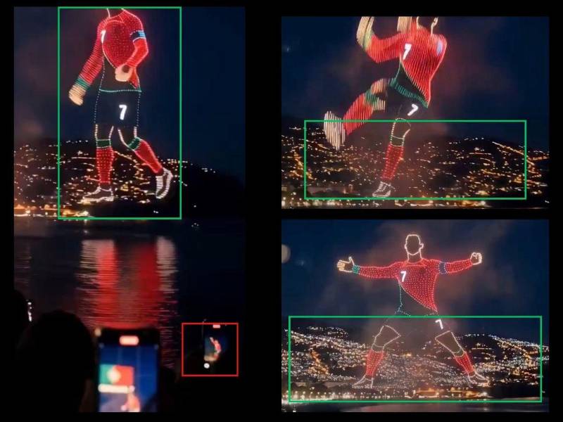 Inconsistencias detectadas por EH Verifica durante un análisis visual del video.