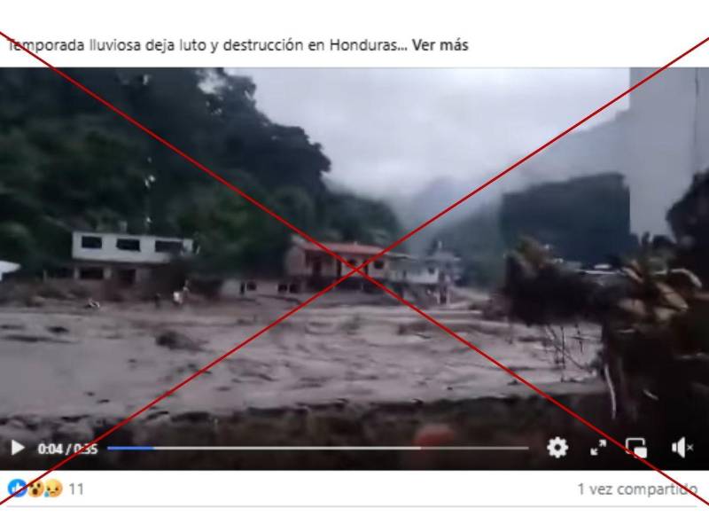 Captura de pantalla a una publicación de Facebook hecha el 13 de octubre de 2025.