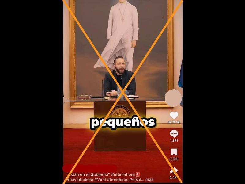 Captura de pantalla a una publicación de TikTok hecha el 4 de abril de 2026.