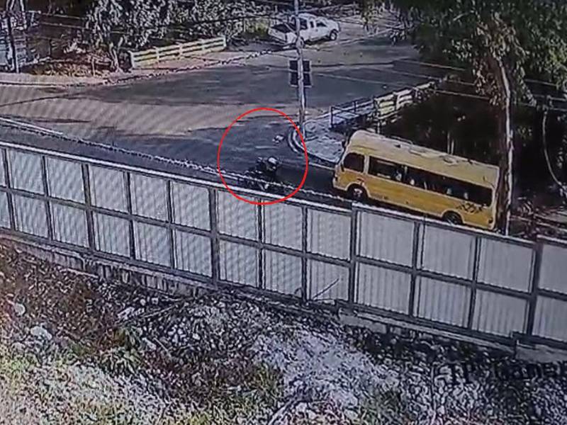 Las cámaras captaron el momento exacto del crimen.