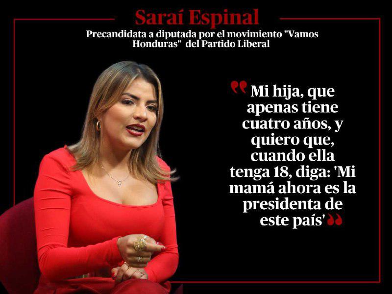 Falencias de los diputados actuales y sus metas en la política: frases de Saraí Espinal