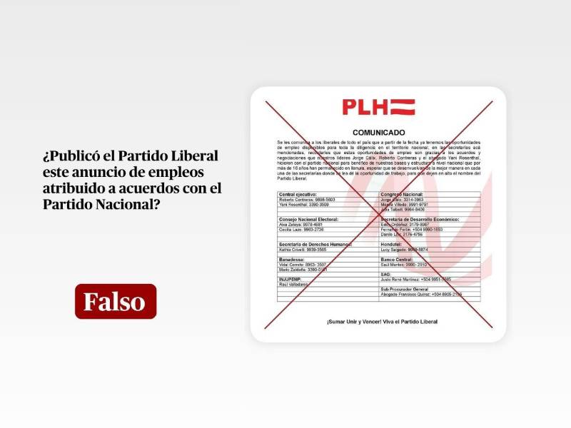 Captura de pantalla a una publicación de Facebook hecha el 9 de abril de 2026, adaptada a esta cartela.