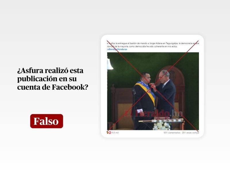 Captura de pantalla a una publicación de Facebook hecha el 12 de diciembre de 2025, adaptada a esta cartela.