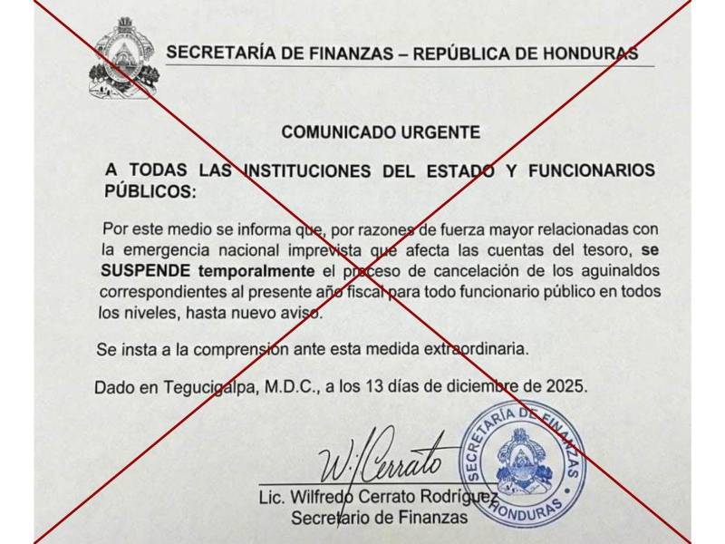 Captura de pantalla a una imagen compartida por WhatsApp el 15 de diciembre de 2025.