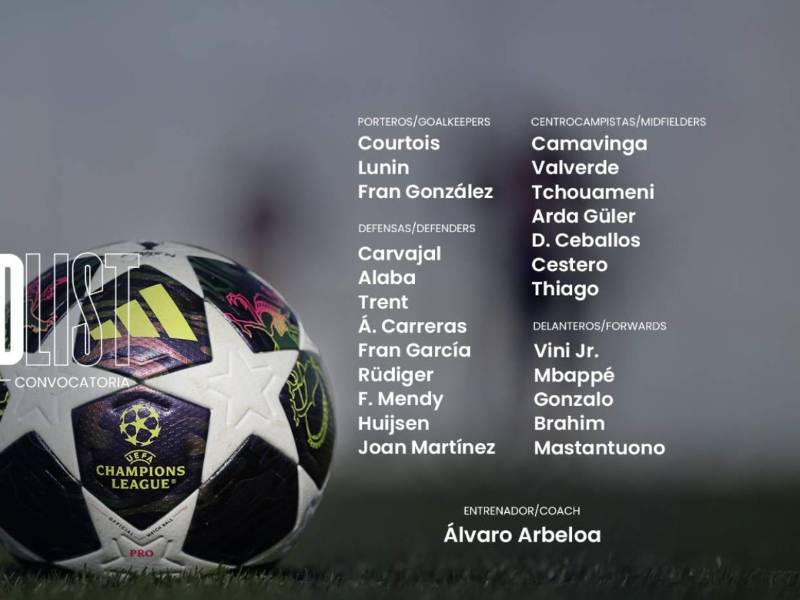 Con cuatro bajas, Real Madrid viaja a Lisboa para partido contra Benfica en Champions