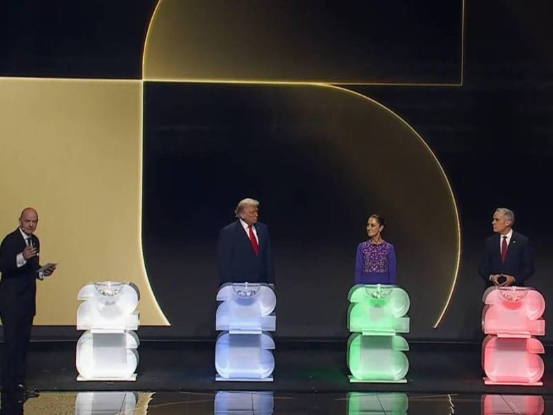 El sorteo del Mundial 2026 donde se conocerán como quedan los grupos se realiza en The Kennedy Center.