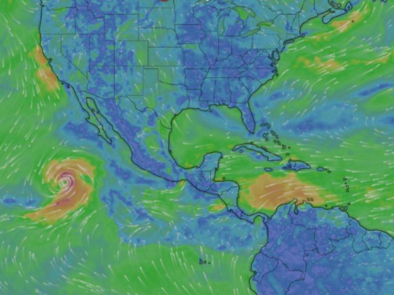 La tormenta tropical Élida se desplaza en el Pacífico Oriental y continuará alejándose del continente, según el monitoreo de Cenaos y Copeco.