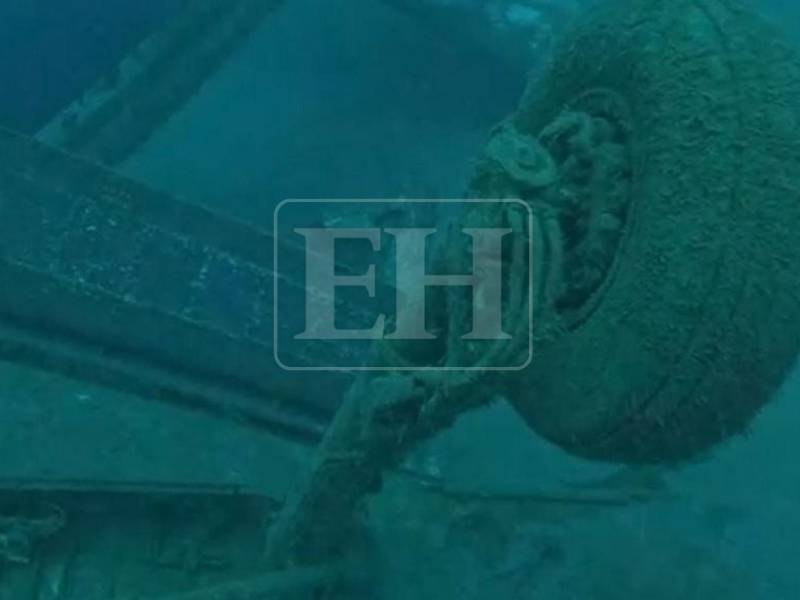 Las imágenes muestran como los sedimentos marinos se han ido adhiriendo en las partes del avión protagonista de la tragedia que cobró 12 vidas.