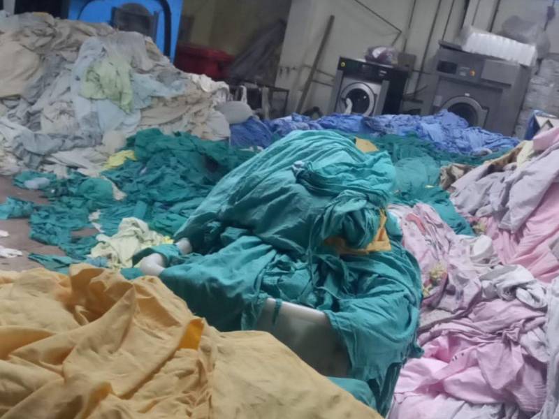 Intensas lluvias inundan área de lavandería del Hospital Escuela; agravan crisis en servicios