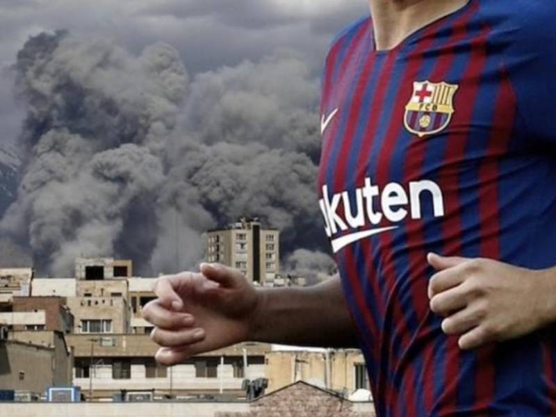 El jugador explicó que estuvieron en un avión, luego les informaron que ya no podían salir porque los ataques habían comenzado, le tocó manejar por muchas horas sin poder informarle nada a su familia