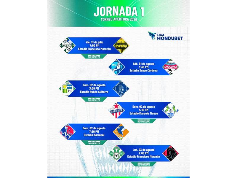 Tiktokers le ganan duelo a Olimpia: Liga Nacional anuncia cambio en primera jornada