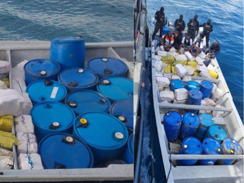 Los colombianos fueron capturados el 30 de septiembre de 2024 en una embarcación tipo go fast.