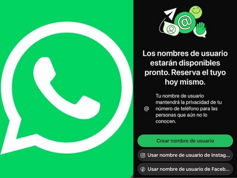 Desde hoy, 29 de junio, está abierto el plazo de reserva de nombres de usuario para WhatsApp.