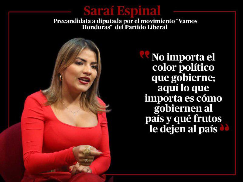 Falencias de los diputados actuales y sus metas en la política: frases de Saraí Espinal