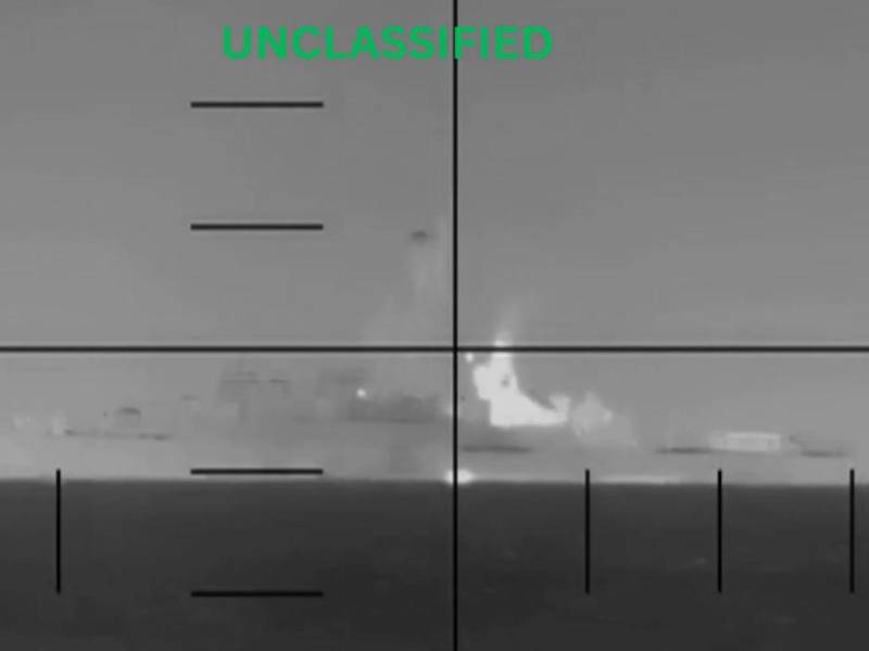 EEUU hundió barco iraní con el primer ataque con torpedo desde un submarino desde la IIGM.