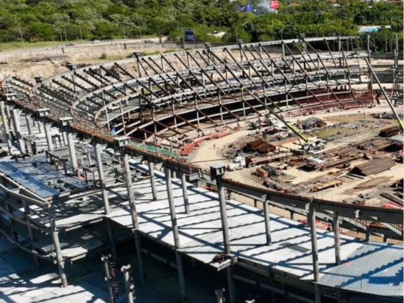 Estadio más grande de Centroamérica: Los avances de la construcción del moderno recinto en El Salvador