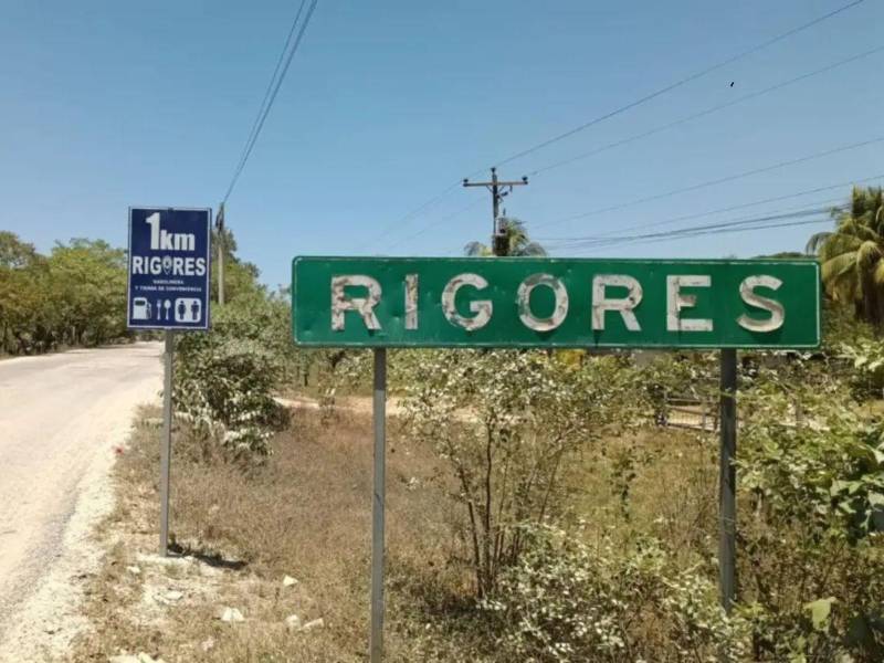 Rigores es una comunidad del municipio de Trujillo, Colón, donde este jueves se registró una masacre en una finca de palma africana.
