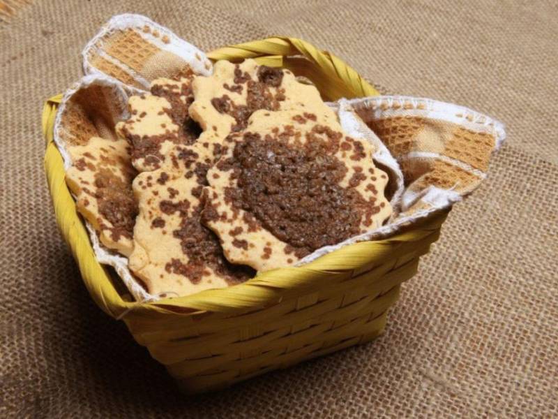 Y no podían faltar las famosas tustacas de Sabanagrande. Hechas a base de harina de maíz con dulce de rapadura, son una delicia al paladar