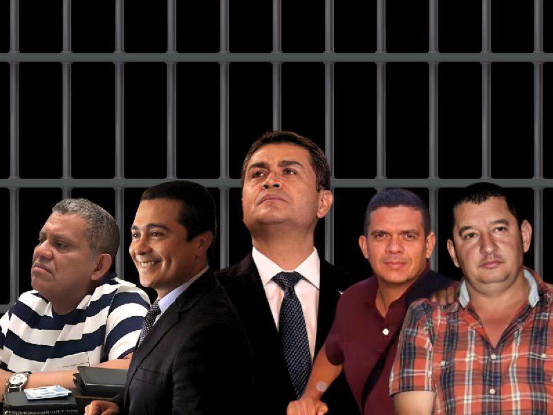 Juan Orlando Hernández y los narcos hondureños con las sentencias más fuertes en EUA