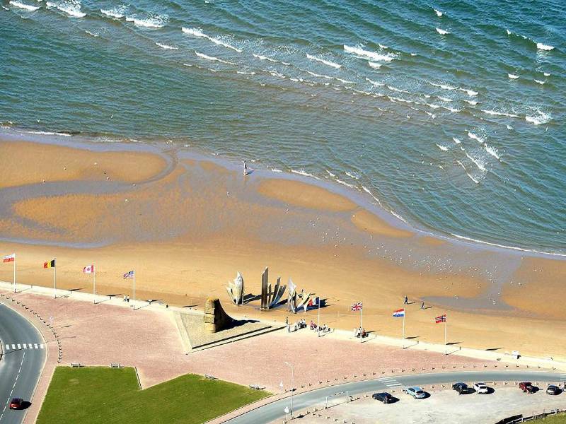 Las playas del Desembarco de Normandía entró en la lista.
