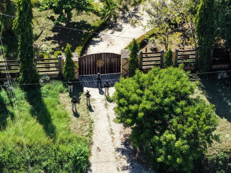 Propiedades incautadas al grupo criminal “Los Castillos”.