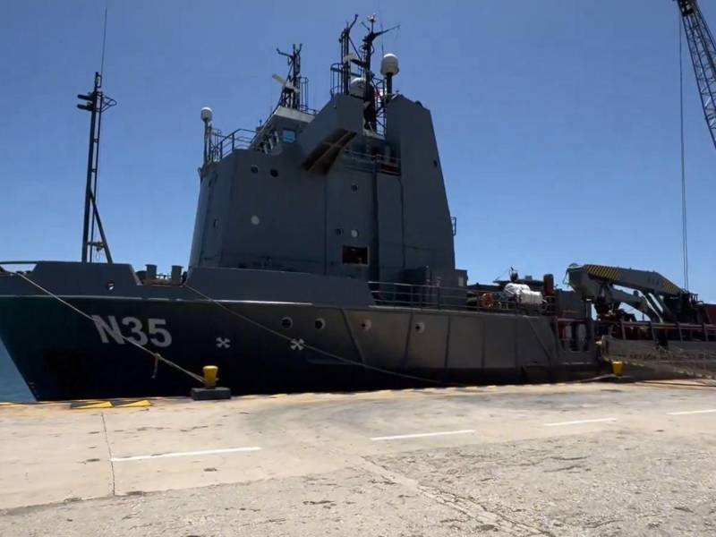 Esta es la embarcación que ahora está bajo custodia de las autoridades de Venezuela.