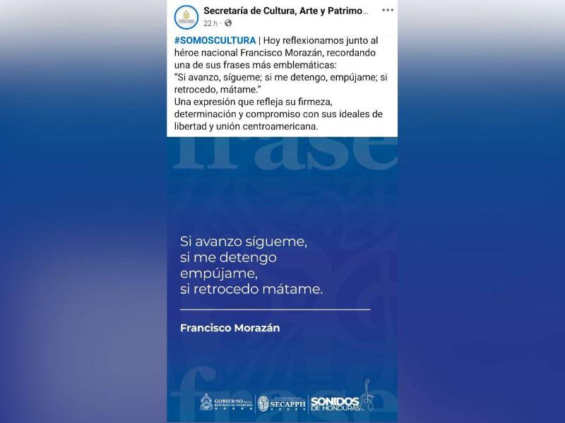 Captura de pantalla a la publicación de la Secapph.