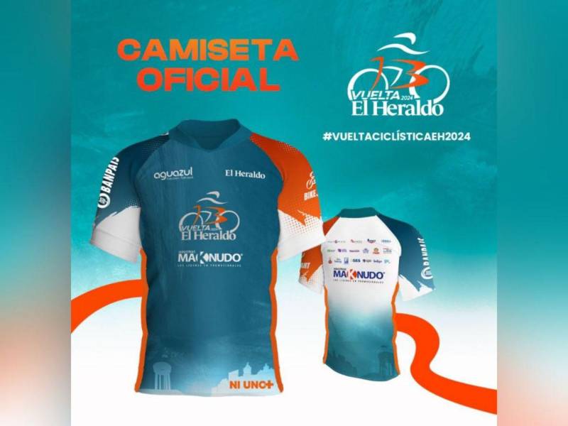 Así es el diseño de la camisa para la Vuelta Ciclística EL HERALDO 2024