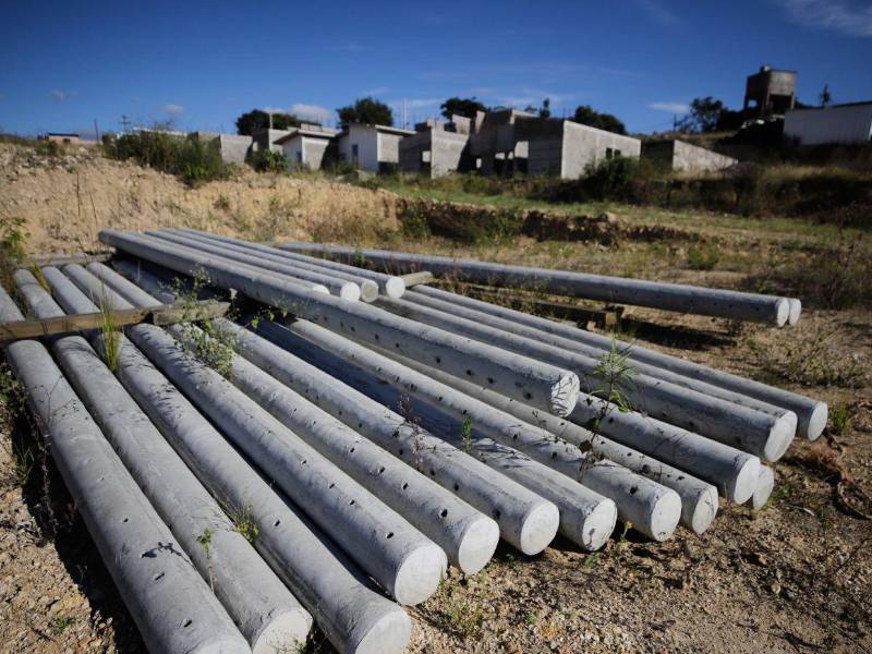 El componente eléctrico no pudo completarse por falta de permisos de la Empresa Nacional de Energía Eléctrica (ENEE).